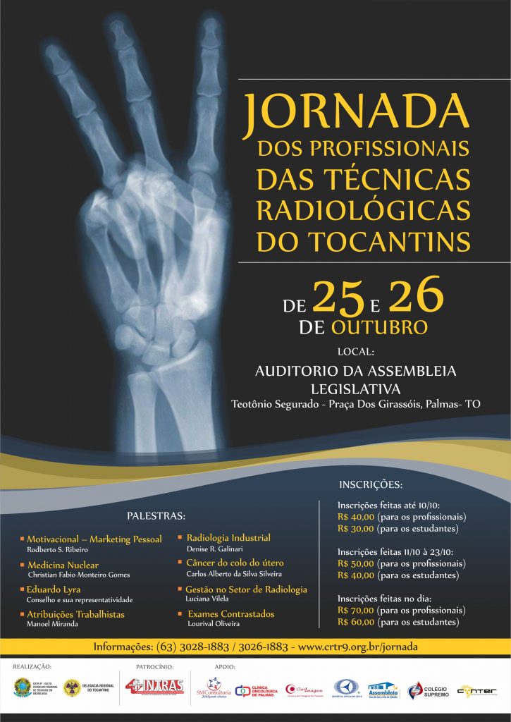 Jornada dos Profissionais das Técnicas Radiológicas do Tocantins