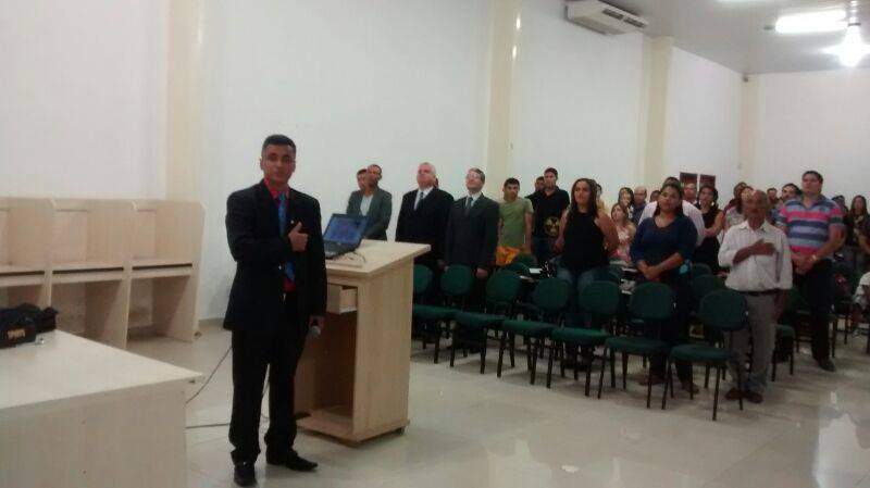 Entrega de credenciais aos profissionais do Tocantins