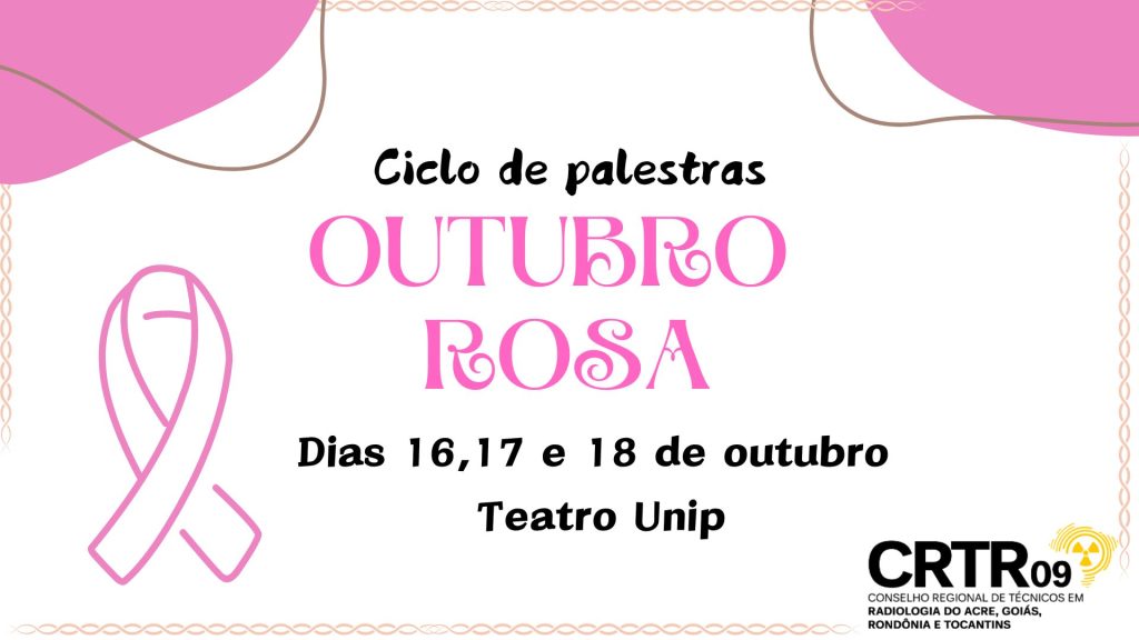Outubro Rosa: Ciclo de palestras em Goiânia – GO